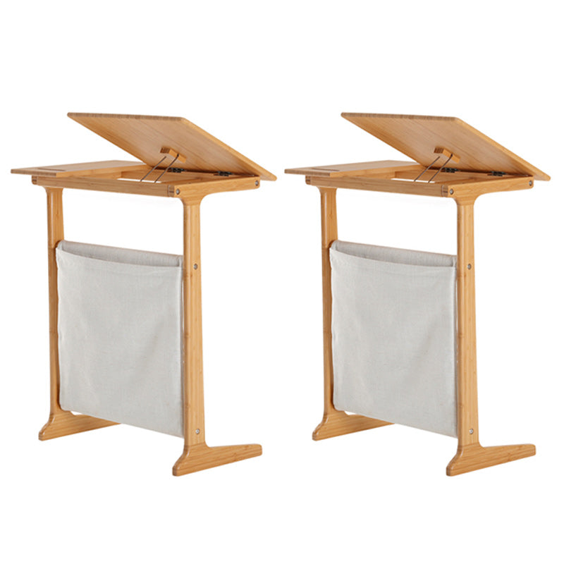 Modernistic Corner Table Rectangular Side Table for Living Room