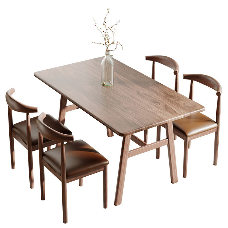 Rectangle Dining Table Medium Density Fiberboard Table for Dining Room