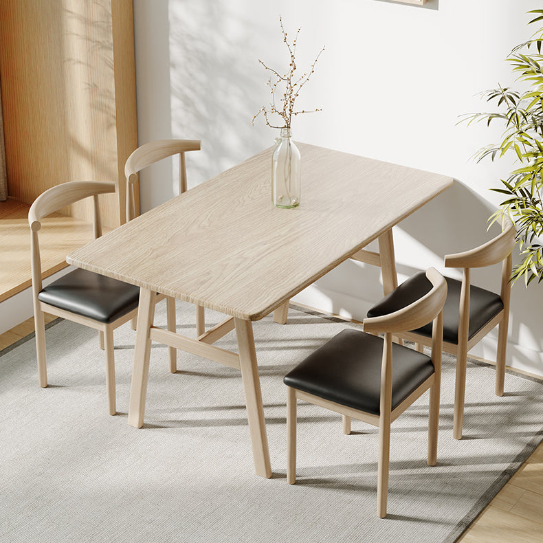 Rectangle Dining Table Medium Density Fiberboard Table for Dining Room