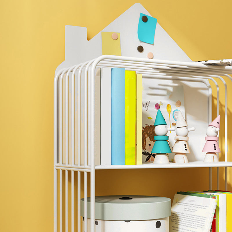 Iron 11" Wide Book Shelf Open Bookcase Vertical Bookcase Shelves Included