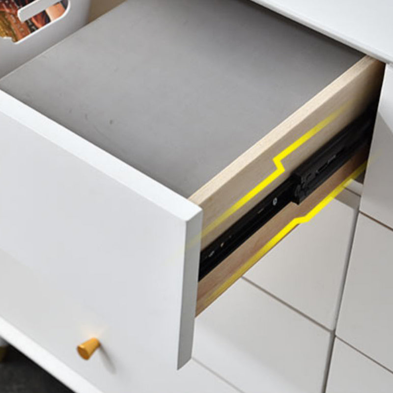 Classic Glam Solid Wood Storage Chest Bedroom Soft-Close Drawers Dresser