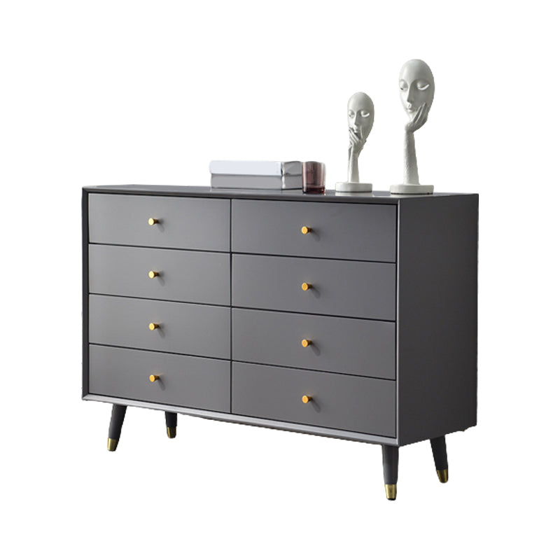 Classic Glam Solid Wood Storage Chest Bedroom Soft-Close Drawers Dresser