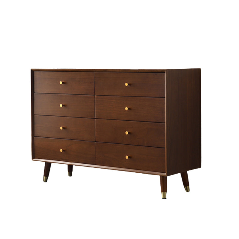 Classic Glam Solid Wood Storage Chest Bedroom Soft-Close Drawers Dresser