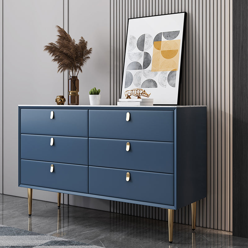 Glam Solid Wood Storage Chest Bedroom 16" Wide Chest with Drawers