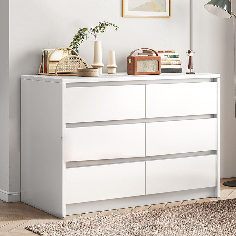 Contemporary Wooden Chest Bedroom Storage Chest with Drawers