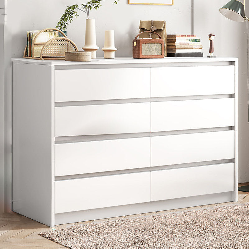 Contemporary Wooden Chest Bedroom Storage Chest with Drawers