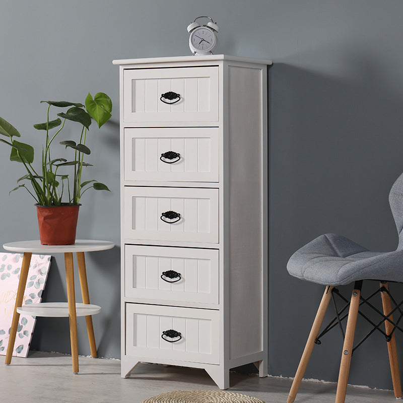 11.7-inch W Coastal Storage Chest Dresser Solid Wood Storage Chest