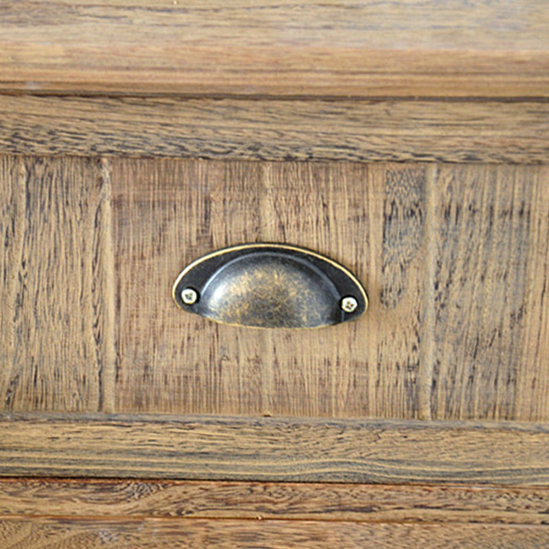 11.7-inch W Coastal Storage Chest Dresser Solid Wood Storage Chest