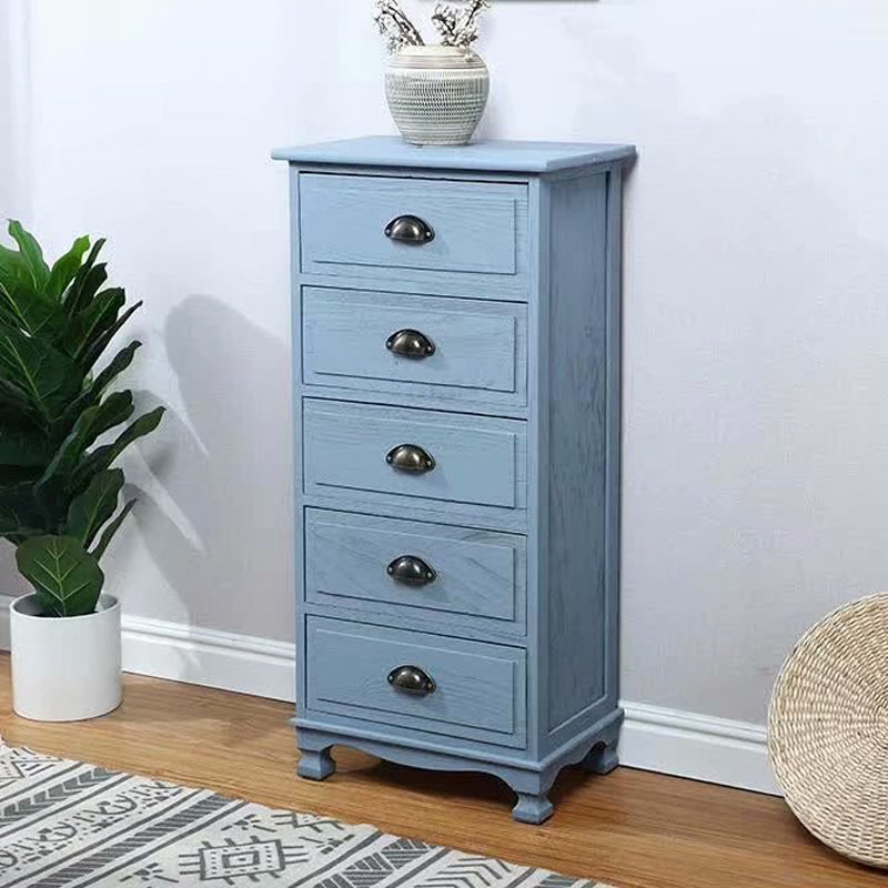 11.7-inch W Coastal Storage Chest Dresser Solid Wood Storage Chest