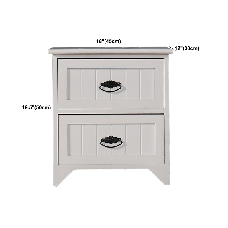 11.7-inch W Coastal Storage Chest Dresser Solid Wood Storage Chest
