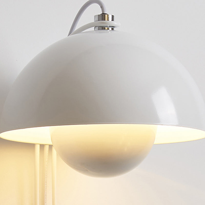 Modern Dome Wall Sconce Lighting Metal 1-Light Wall Sconces for Living Room