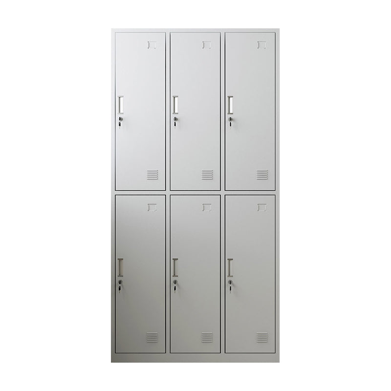 Steel Wardrobe Cabinet Contemporary Hinged Wardrobe Armoire for Home