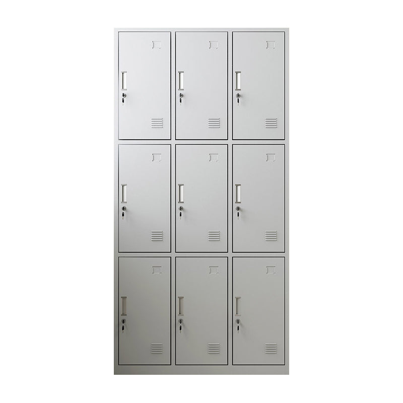 Steel Wardrobe Cabinet Contemporary Hinged Wardrobe Armoire for Home