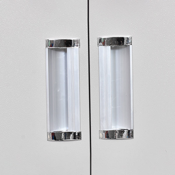 Steel Wardrobe Cabinet Contemporary Hinged Wardrobe Armoire for Home