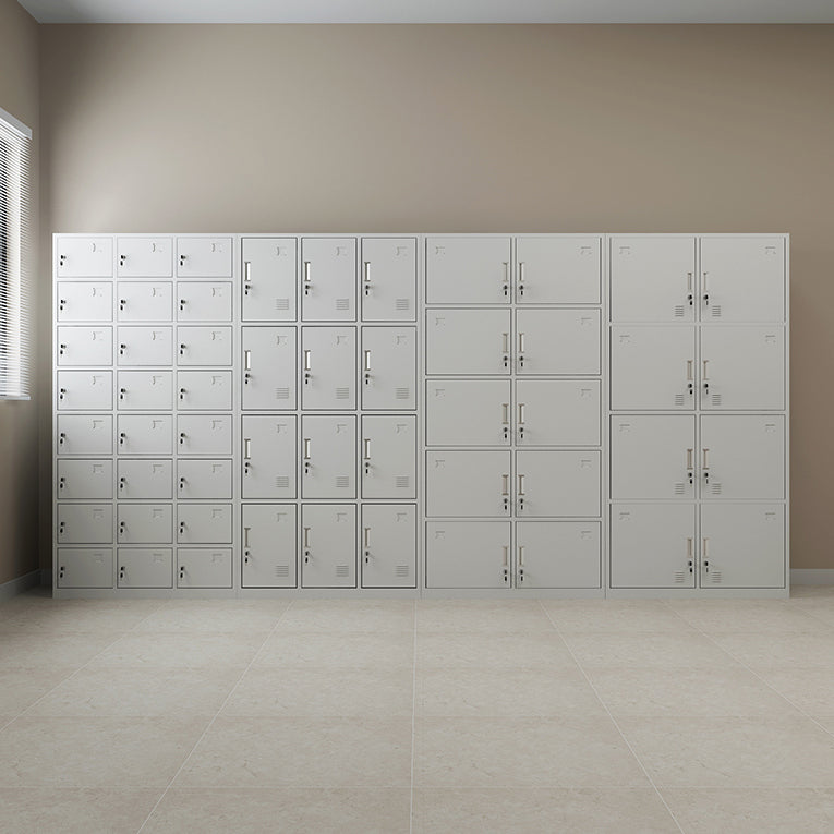 Steel Wardrobe Cabinet Contemporary Hinged Wardrobe Armoire for Home