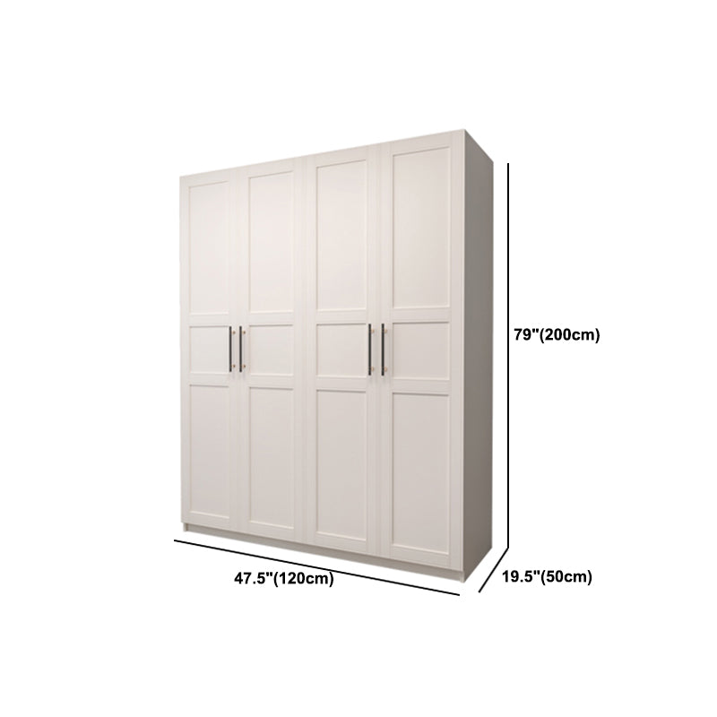 Modern Wardrobe Armoire Engineer Wood Armoire with Door for Bedroom