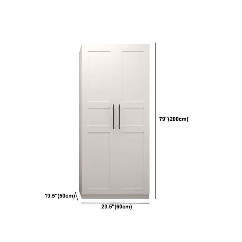 Modern Wardrobe Armoire Engineer Wood Armoire with Door for Bedroom