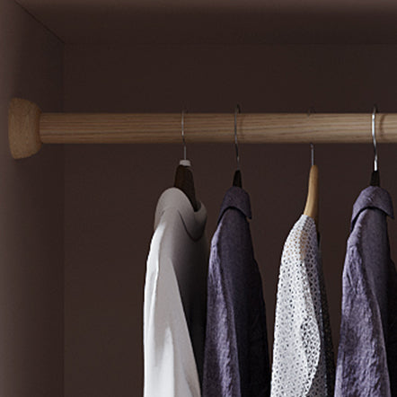 Modern Style Wardrobe Armoire Wood Armoire with Door for Bedroom