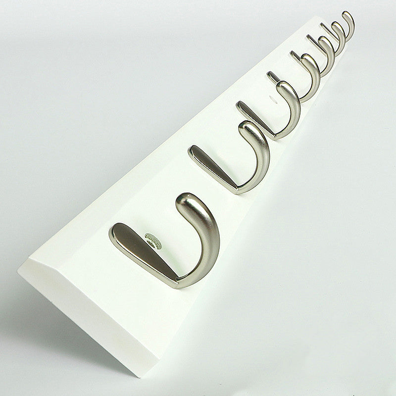 Modern Wood Coat Rack Wall-Mounted with Hooks Entry Hall Tree