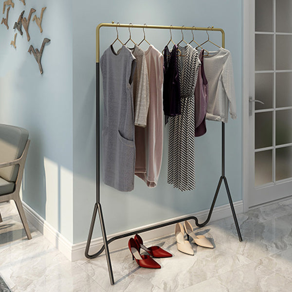 Industrial Coat Hanger Free Standing Modern Solid Color Coat Rack