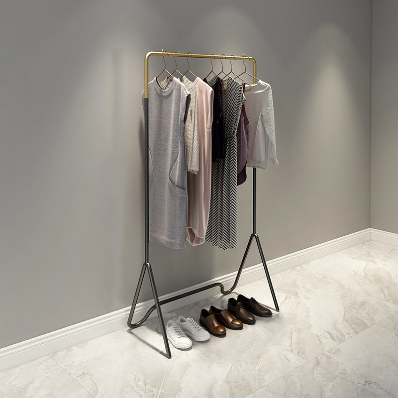 Industrial Coat Hanger Free Standing Modern Solid Color Coat Rack
