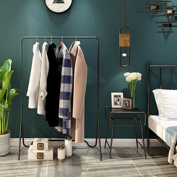 Industrial Coat Hanger Free Standing Modern Solid Color Coat Rack