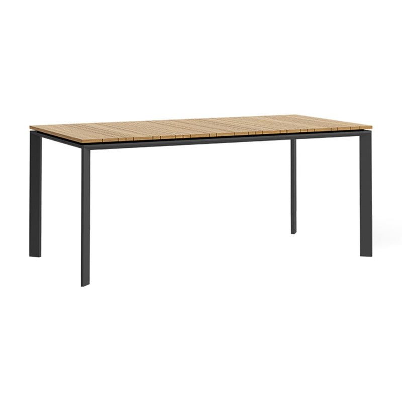 Bohemian Style Solid Wood Dining Table Set 1/6/7 Pieces Dining Table Set for Outdoor