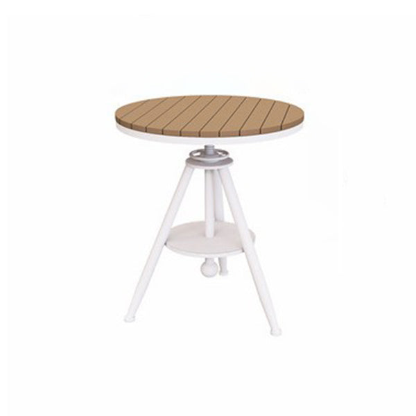 Modern Round Dining Set 1/3/5 Piece Reclaimed Wood Dining Table Set