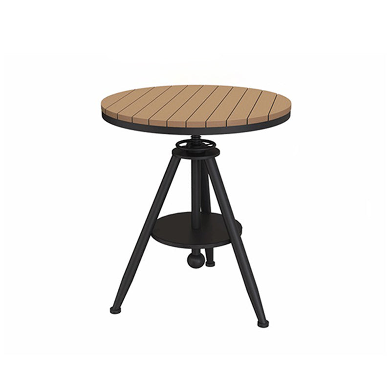 Modern Round Dining Set 1/3/5 Piece Reclaimed Wood Dining Table Set