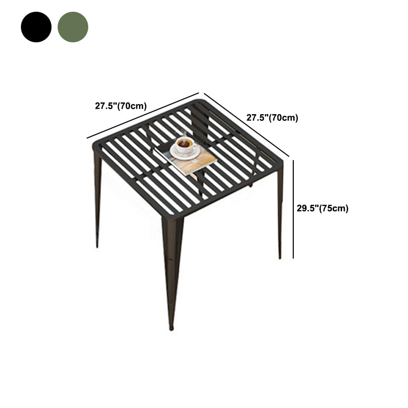 Modern Metal Dining Set 1/5/7 Piece Rectangular Dining Table Set