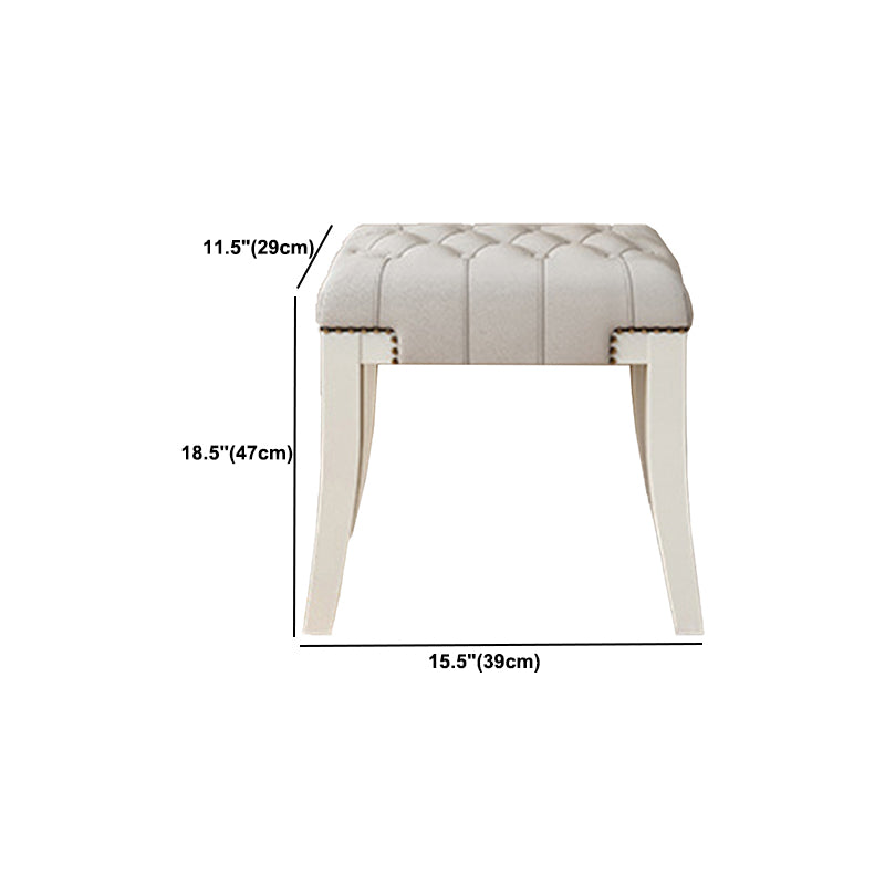 Black/White Vanity Wood Mirrored Makeup Dressing Table Stool Set