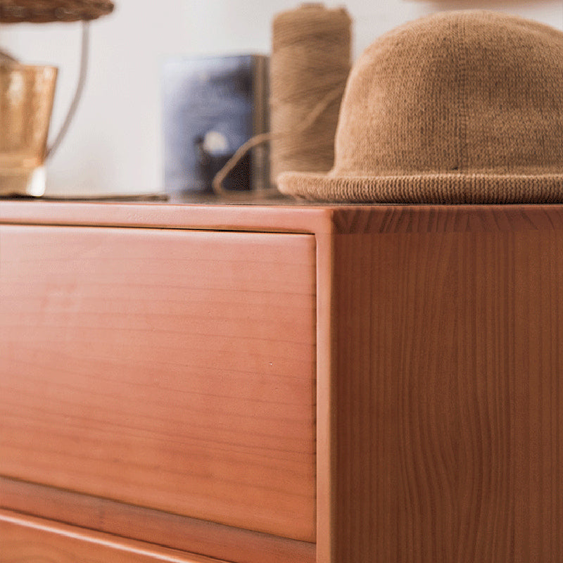 15.74" Wide Modern Accent Chest with 5/6Drawers Wood Rectangle Chest