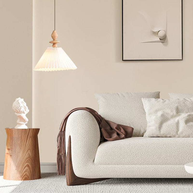 Contemporary Tuxedo Arm Standard Sofa Tight Back Sofa with Pillows