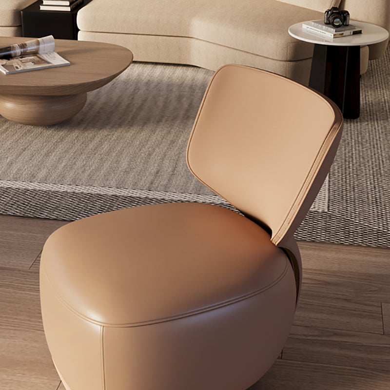 18.11" Wide Armless Chair Accent Chair with Fixed Back for Living Room