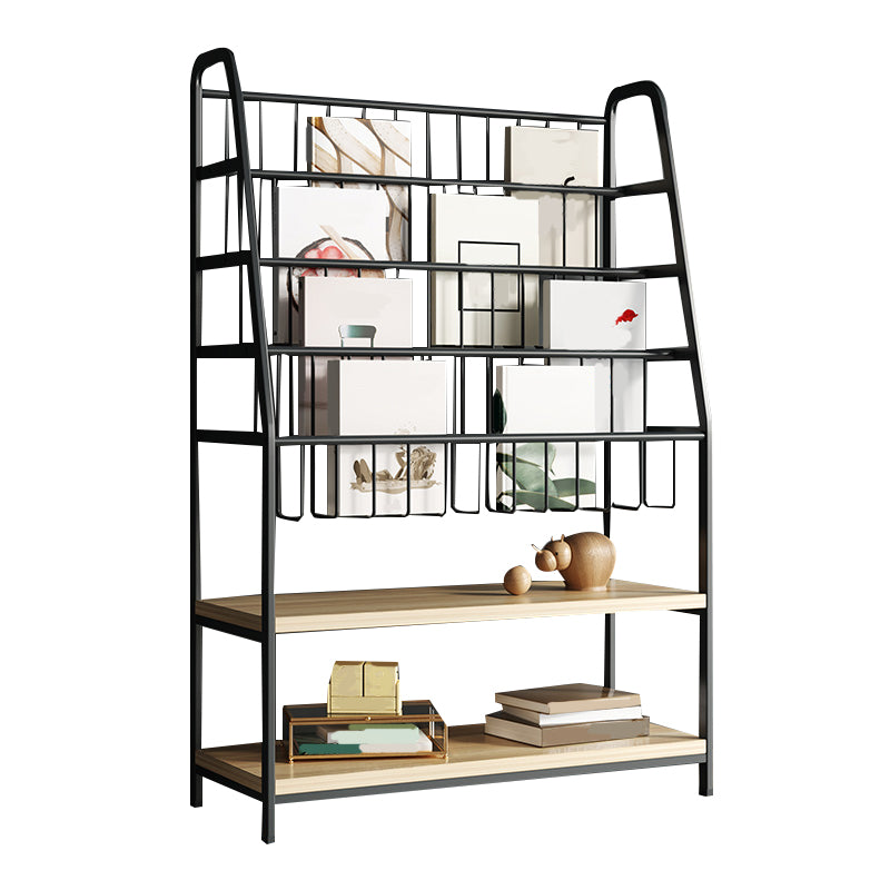 6 Shelves Shelf Bookcase Contemporary Shelves Included Bookshelf 10.6" Wide