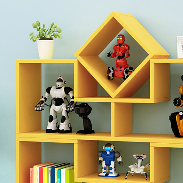 Open Bookcase Bookshelf 7.9" Wide Engineered Wood Bookcase for Office