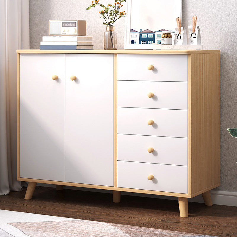 Contemporary Storage Chest Wooden Storage Chest for Bedroom 14.9" Wide