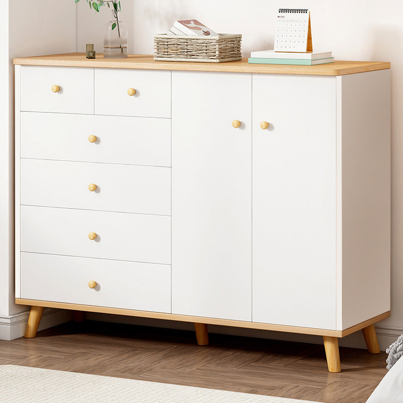 Contemporary Storage Chest Wooden Storage Chest for Bedroom 14.9" Wide