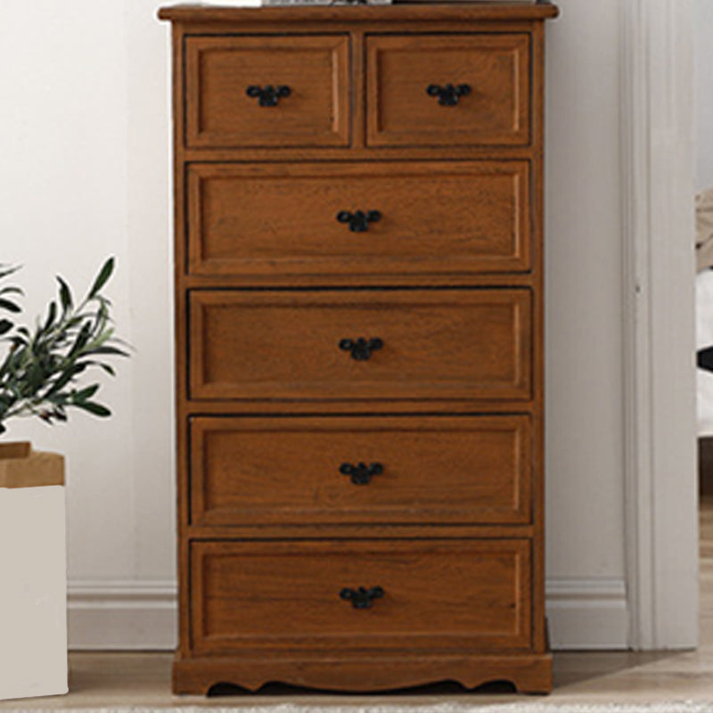 Nautical Bedroom Vertical Storage Chest Wooden Chest with Drawers