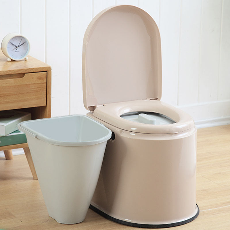 Modern Flush Toilet Plastic Round Floor Mount Urine Toilet for Bathroom