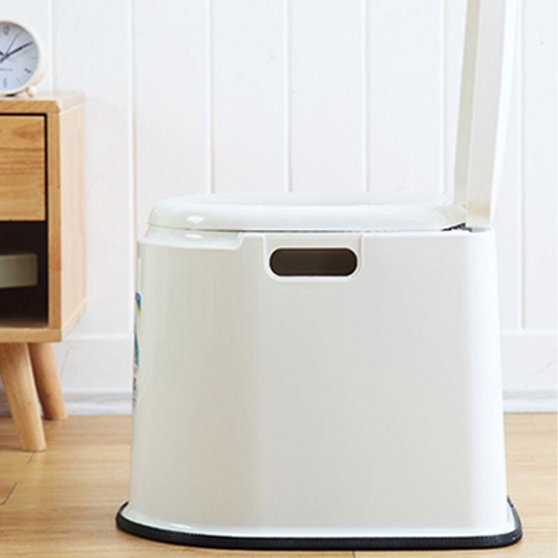 Modern Flush Toilet Plastic Round Floor Mount Urine Toilet for Bathroom