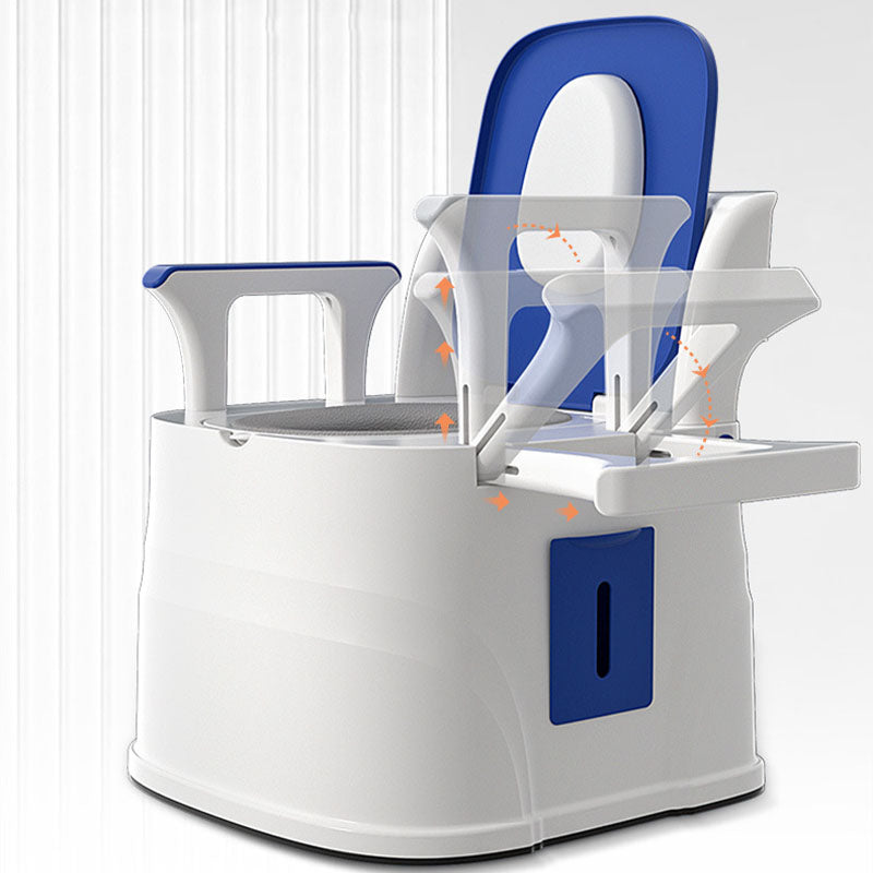 Removable Plastic Toilet Folding Armrest Flush Toilet for The Elderly and Pregnant Women