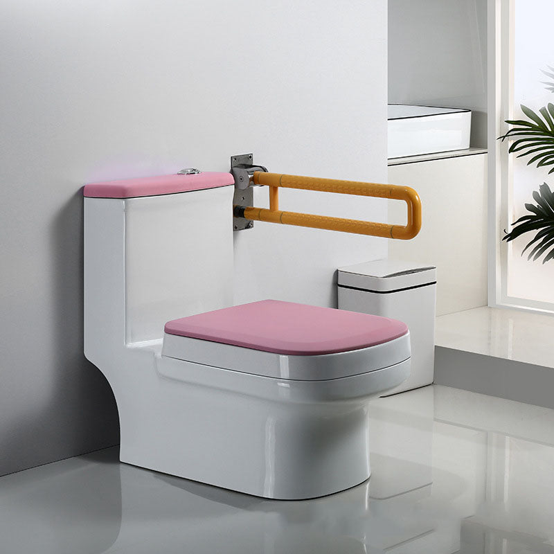 Siphon Jet Toilet Water Efficient Compact Toilet with Ceramic Glazed Surface