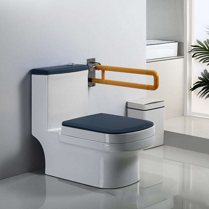 Siphon Jet Toilet Water Efficient Compact Toilet with Ceramic Glazed Surface