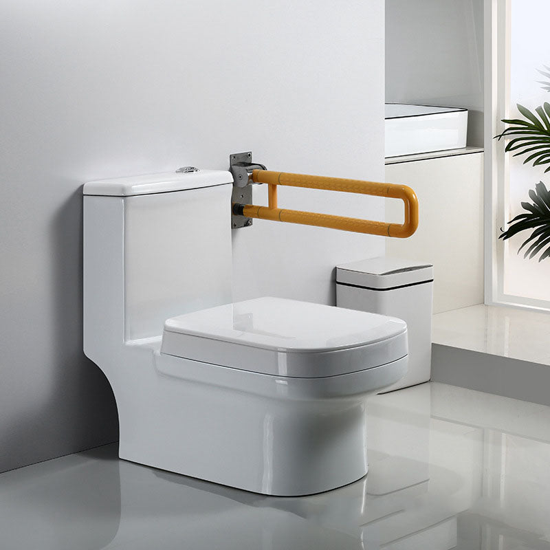 Siphon Jet Toilet Water Efficient Compact Toilet with Ceramic Glazed Surface