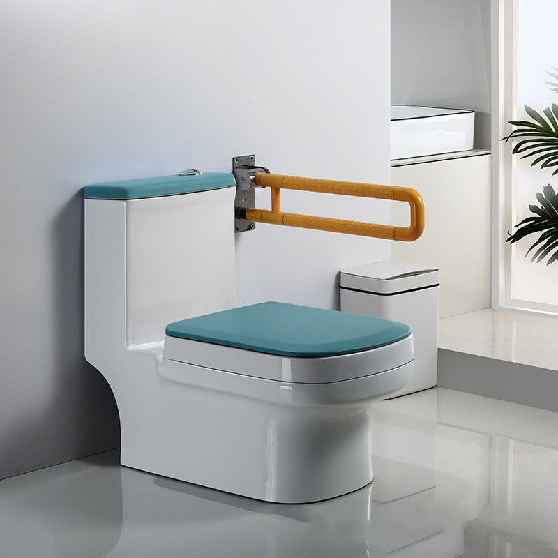 Siphon Jet Toilet Water Efficient Compact Toilet with Ceramic Glazed Surface