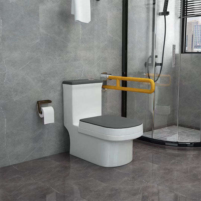 Siphon Jet Toilet Water Efficient Compact Toilet with Ceramic Glazed Surface