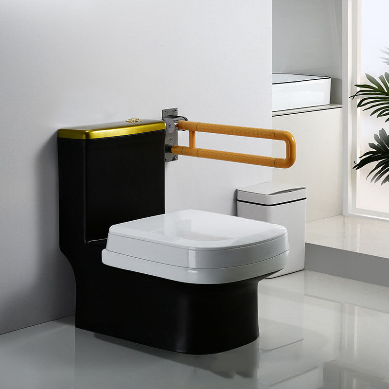 Siphon Jet Toilet Water Efficient Compact Toilet with Ceramic Glazed Surface