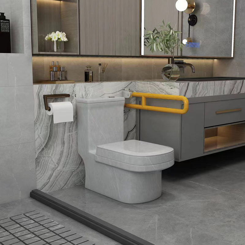 Siphon Jet Toilet Water Efficient Compact Toilet with Ceramic Glazed Surface