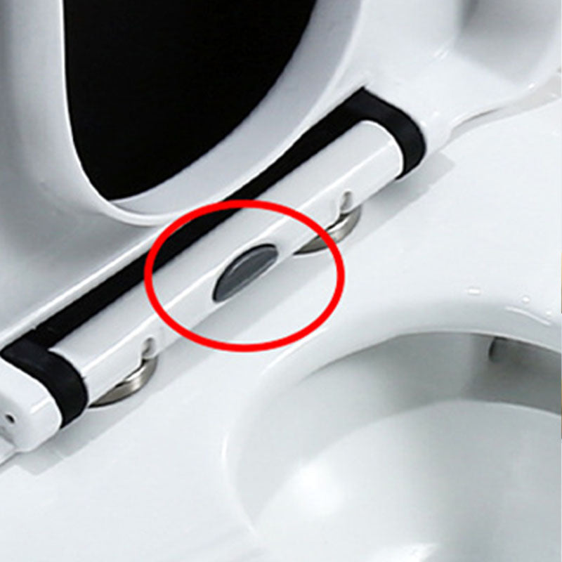 Siphon Jet Toilet Water Efficient Compact Toilet with Ceramic Glazed Surface